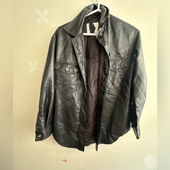 Wilfred The Ganna Vegan Leather Jacket - Picture 4 of 7